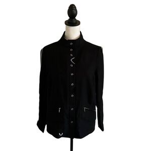 Jamie Sadock, Women's Black Jacket with Gray Accents  Size S